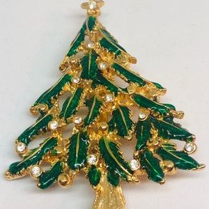 Vintage  Tree Brooch